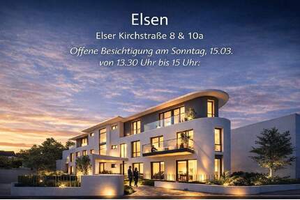Offene Besichtigung So, den 15.3. von 13.30 - 15.00 Uhr Elser Kirchstr. 8 - Paderborn Elsen