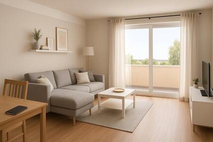 Schöne helle 3 Zimmer Wohnung mit Küche, Balkon + Stellplatz - Eilenburg