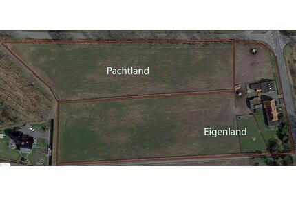 Resthof mit Weidefläche mit Nebengebäuden etc - Wagenfeld