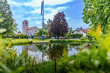 OASE I Herrliches Eckgrundstück in schönster Natur - Straßlach-Dingharting