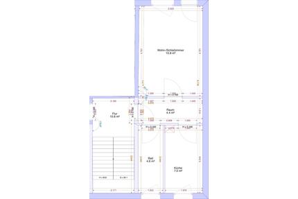 1-Raum Wohnung im Grünen - 177,00&nbsp;EUR Kaltmiete, ca.&nbsp; 34,00&nbsp;m&sup2; in Feldberger Seenlandschaft (PLZ: 17258)