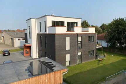 3,5-Zi-Penthouse, 140 m², 68 m² Dachterrasse — Neubau KfW 55 - Twistringen