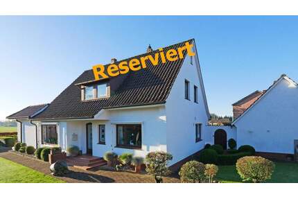 Viel Platz! Toller Ausblick! Sehr gepflegtes Einfamilienhaus mit Doppelgarage - Twistringen / Heiligenloh