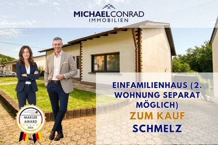 ..Bungalow Einfamilienhaus in ruhiger Lage (mit zweiter Wohnung zum separaten Kauf) - Schmelz