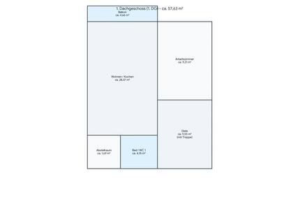 4-Zimmer-Maisonette mit Dachterrasse & Balkon in Auerbach i.d.OPf - Auerbach in der Oberpfalz
