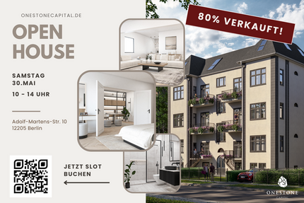 Wohnung zum Mieten in Berlin 1.739,00 € 62.2 m²