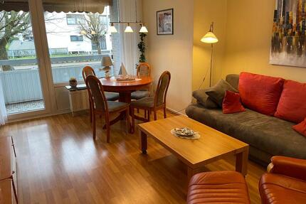 Büsum 2-Zim.Ferienwohnung,Top Lage,EG,Balkon,Wlan,44qm