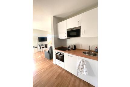 Möbliertes 1-Zimmer-Apartment im Neubau mit Süd-Terrasse - Hamburg Barmbek-Nord