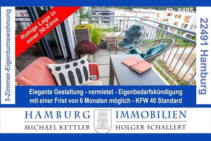 Wohnung zum Kaufen in Hamburg Langenhorn 398.000,00 € 71.64 m² - Hamburg / Langenhorn