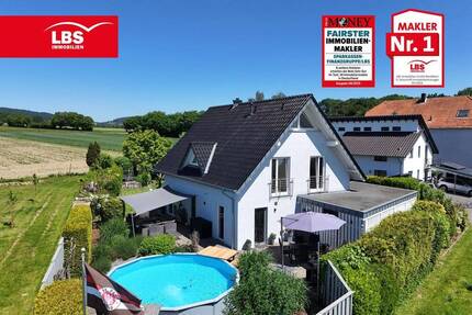 Neuwertiges Einfamilienhaus in moderner Bauweise mit zusätzlichem Bauplatz - Bad Oeynhausen Wulferdingsen