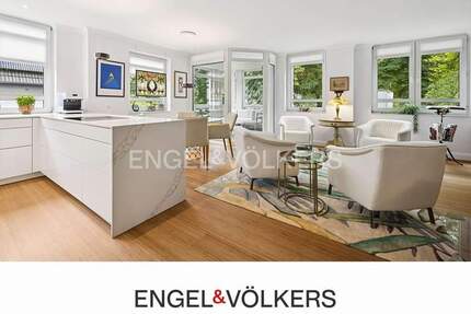 Ein Juwel im Villenviertel - Hochwertig sanierte Wohnung mit Wintergarten & Kamin - Ahrensburg