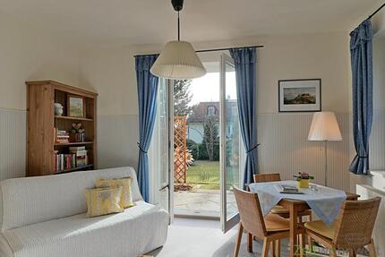(EF0763_M) Dresden: HosterwitzPillnitz, ruhiges Apartment mit Gartenterrasse, WLAN, PKW-Stellplatz und Full-Service