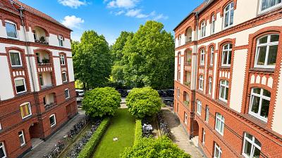 URBANES ALTBAU HIGHLIGHT - 349.030,00&nbsp;EUR Kaufpreis, ca.&nbsp; 52,00&nbsp;m&sup2;&nbsp;Wohnfl&auml;che in Hamburg Barmbek-Süd (PLZ: 22083)