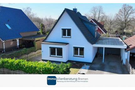 Modernes Einfamilienhaus mit Garten und Carport - Bremen Rekum