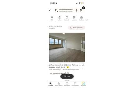 Umfangreich sanierte 3,5 Zi. Wohnung - Rudersberg