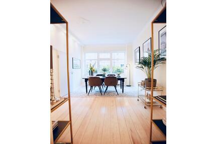 Besichtigung Mo 6.4.! 3 Zimmer mit Garten Winterhude Altbau - Hamburg