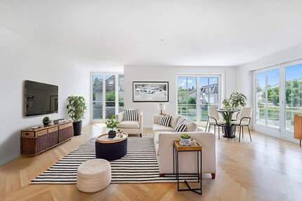 Sehr helle und hochwertige 4-Zimmer-Wohnung in toller, ruhiger Lage von Waldtrudering - München Trudering-Riem
