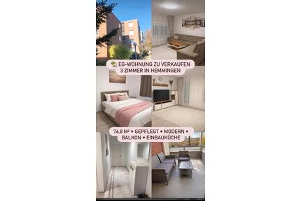 3 Zimmer Eigentums Wohnung 76,8m2 Bestlage Hemmingen-Westerfeld