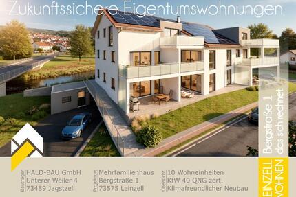 Eigentumgswohnung Neubau ab 4791 €m² in Leinzell KfW 40 QNG
