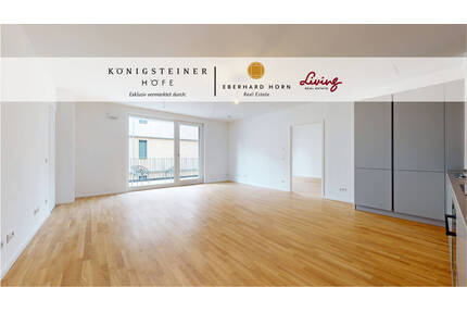 Erstbezug: lichtdurchflutete 3-Zimmer-Wohnung mit En-Suite-Bad | KÖNIGSTEINER HÖFE