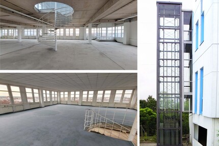 Büro- Produktions- Lagerfläche im Gewerbepark Wiedemar, Dachterrasse, Lastenaufzug mögl.