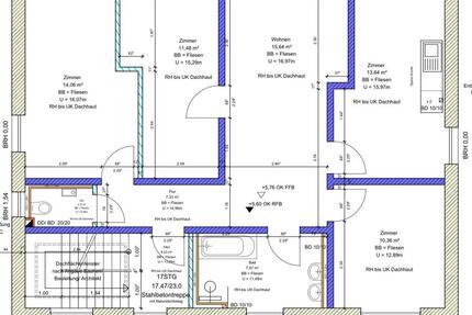 ERSTBEZUG! 4 -Zimmer Wohnung in Rheinhausen zu vermieten
