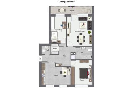 Wohnung zur Miete - 720,00&nbsp;EUR Kaltmiete, ca.&nbsp; 86,00&nbsp;m&sup2; in Lathen (PLZ: 49762)