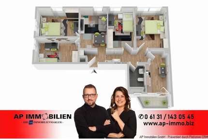 Wohnung zum Kaufen in Mainz 339.900,00 € 96 m²