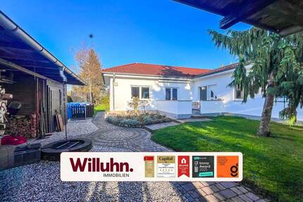 Familienfreundliches Einfamilienhaus mit Gartenhaus, Wintergarten und attraktivem Grundstück - Leipzig Meusdorf