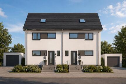 Moderne Neubau Doppelhaushälfte mit Gestaltungsspielraum - Rheinmünster