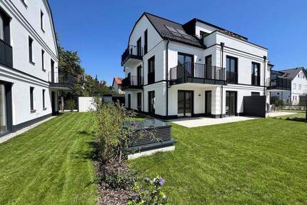 Neubau-3-Zimmer-EG-Wohnung mit großem Garten und Süd-West-Terrasse - München Thalk.Obersendl.-Forsten-Fürstenr.-Solln