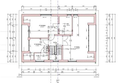 Haus: Rohbau, großes Grundstück -Fertigstellung Innen und Außena - Twistetal