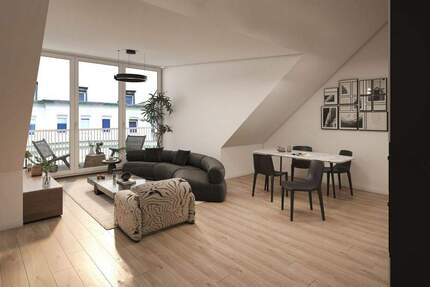 Wohnen unterm Dach - 3 Zimmer mit Charme, Komfort und - Weitblick - Bonn Zentrum