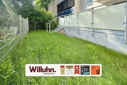 Eigener Gartenanteil und einer ca. 28 m² Terrasse im Neubau *Provisionsfrei für den Käufer - Leipzig Gohlis-Süd