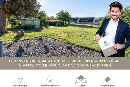 Grundstück zu verkaufen in Bad Säckingen 617.500,00 € 1235 m²