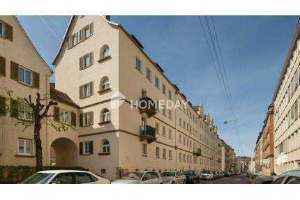 Gepflegte 2-Zimmer-Wohnung im sanierten Altbau mit Gartenmitnutzung in Stuttgart-West