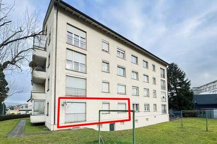 Stadtnahe 3-Zimmer-Wohnung im Erdgeschoss mit Einbauküche und Stellplatz zu vermieten - Bad Säckingen