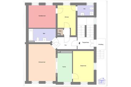 Große Wohnung am Rande der Stadt! - Olbersdorf