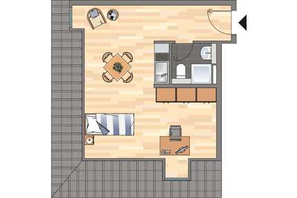 Wohnung zum Mieten in Landau in der Pfalz 398,00 € 29.78 m²