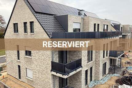 Interessante Etagenwohnung mit drei Zimmern und einem Balkon! KfN mit QNG, Neubau und Erstbezug. - Werlte