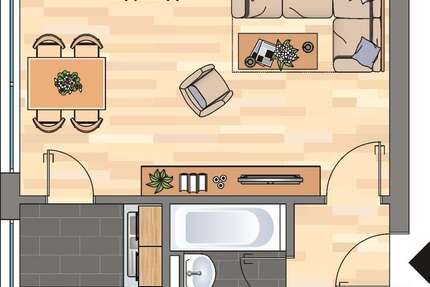 Wohnung zum Mieten in Wilhelmshaven 239,00 € 30.13 m²