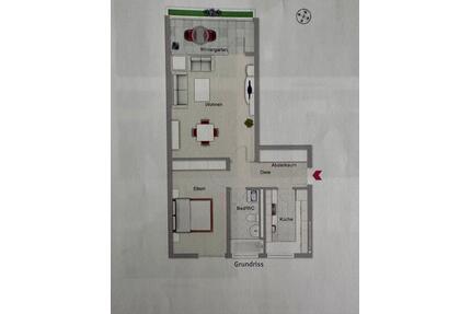 Ruhige 2-Zimmerwohnung in Großreuth - Nürnberg Gaismannshof