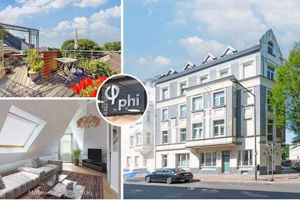 PHI AACHEN - Gepflegte Dachgeschosswohnung mit Terrasse in begehrter Lage von Aachen!