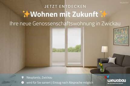 Wohnung zum Mieten in Zwickau 361,80 € 54 m²