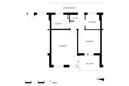 Wohnung zum Mieten in Bremerhaven 455,00 € 53.33 m²