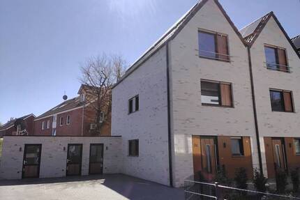 ***BÜSCHER IMMOBILIEN*** Modernes Reiheneckhaus (KfW 40) mit Terrasse & Stellplatz in Münster-Angelmodde (Waldsiedlung)