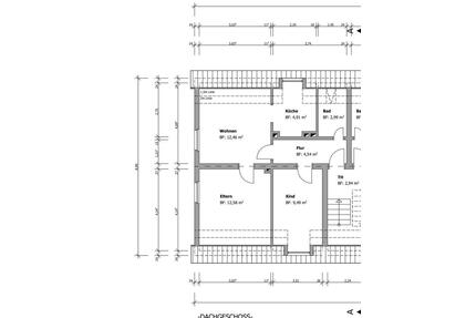 47 qm Dachgeschosswohnung in 6 Parteienhaus DIY !!TOPP!! - Ennigerloh