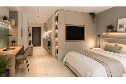 Wohnung zum Kaufen in Fürth 270.000,00 € 35 m²