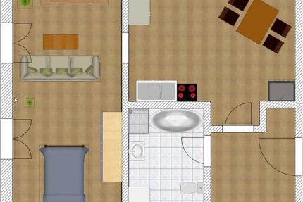 Charmante 1-Zimmer-Dachgeschosswohnung in Saal 42 m² Rendite 5,6% - Saal an der Donau