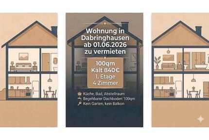 Wohnung zu vermieten in WermelskirchenDabringhausen